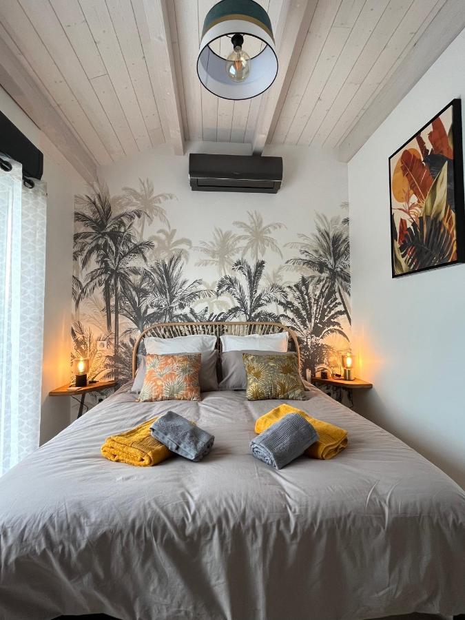 Chambre Au Calme Avec Spa Privatif Gratuit Sud Aveyron Les Palmiers Des Causses Saint-Rome-de-Tarn Dış mekan fotoğraf
